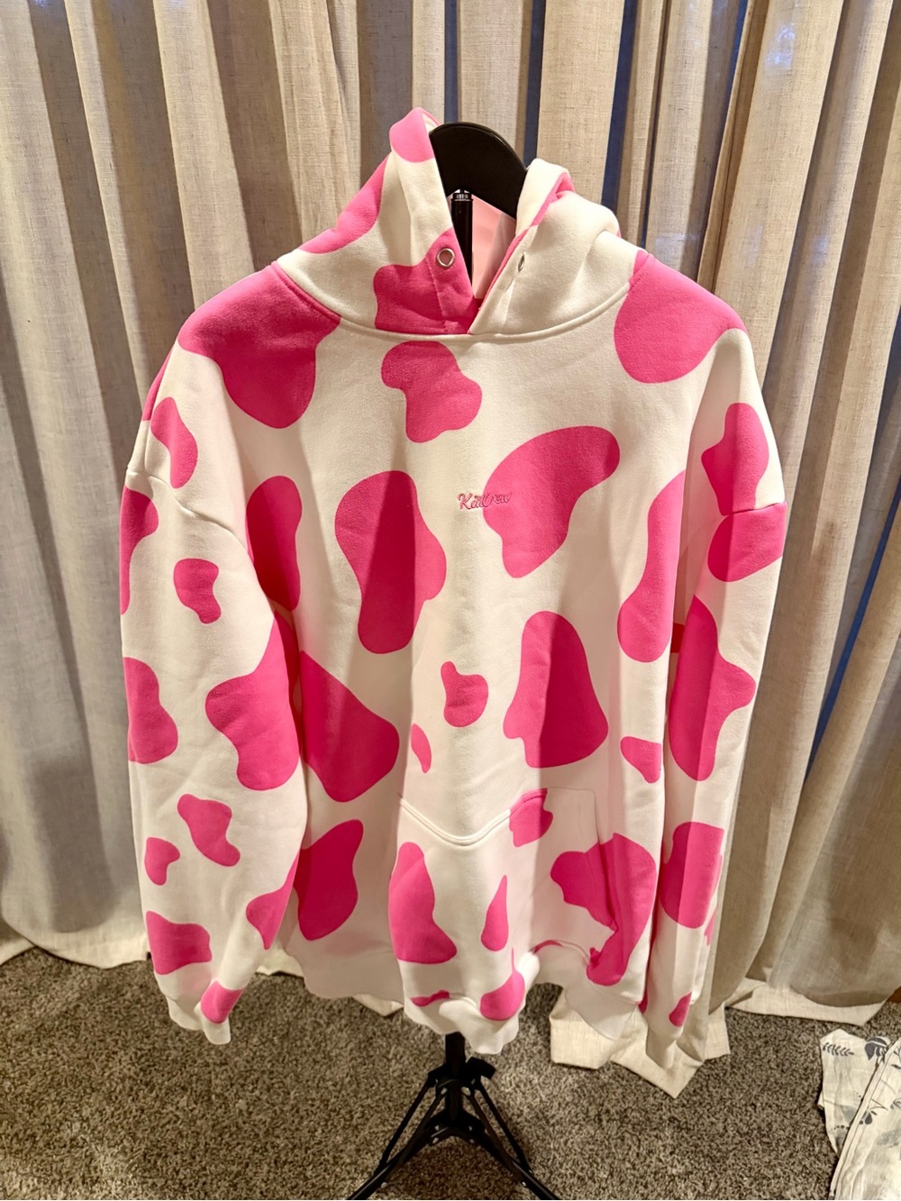 Kill Crew Pink Cow Print Sweatsuit